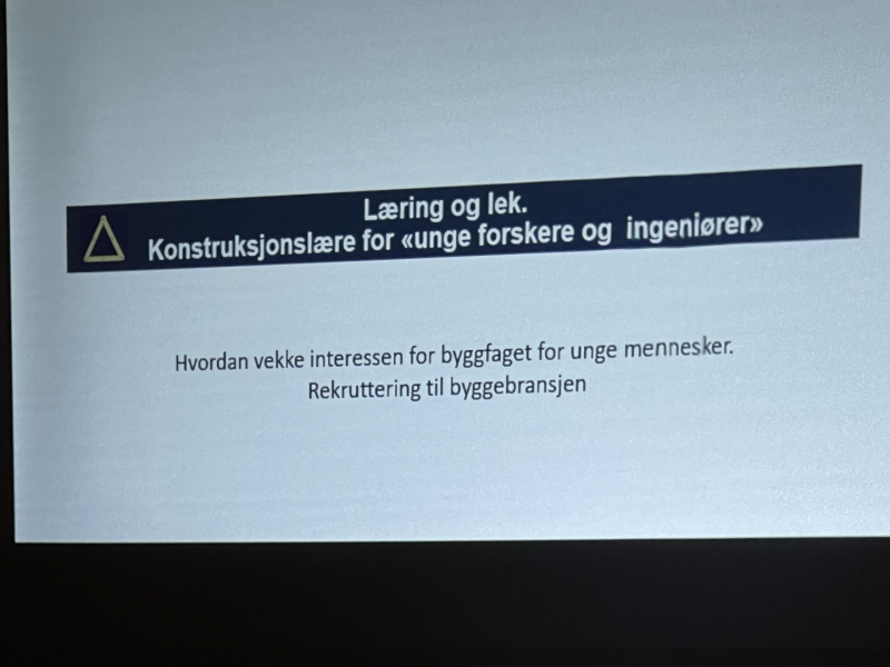 «Overføring av teknologi, erfaring til den yngre generasjon»