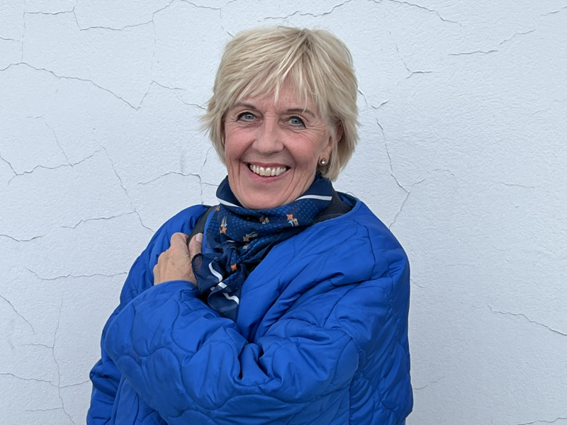 Turi Berntsen, Porsgrunn Rotary, på besøk