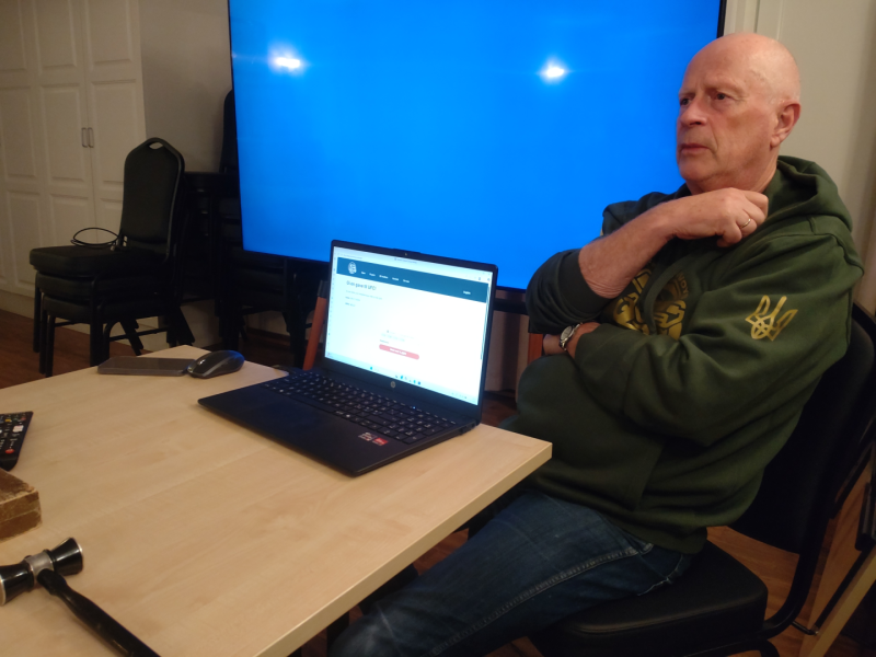 Klubbkveld - biler til Ukraina