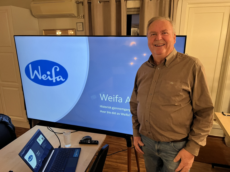 Klubbkveld 15.12..25. Weifas historie