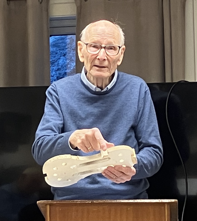 Leif Westermoen: Produksjon av fiolin