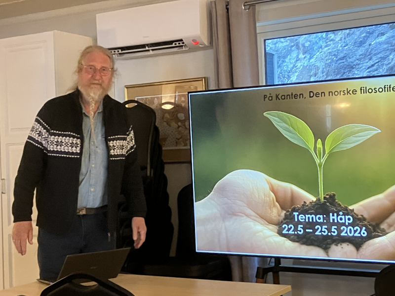 Filosofifestivalen 2026 v/Arne – Fred Solbekk
